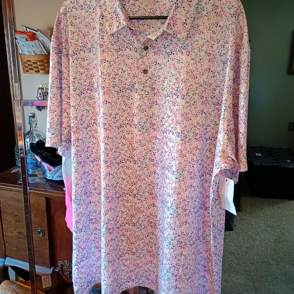 Men's Short Sleeve Multicolor Shirt Bin 19